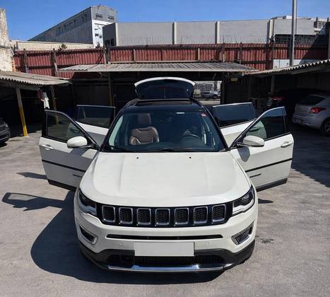 JEEP COMPASS 2.0 16V FLEX LIMITED AUTOMÁTICO JEEP COMPASS 2.0 16V FLEX LIMITED AUTOMÁTICO